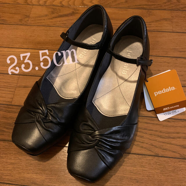 アシックス ペダラ パンプス 黒 23.5㎝ ciaociaoibiza.com