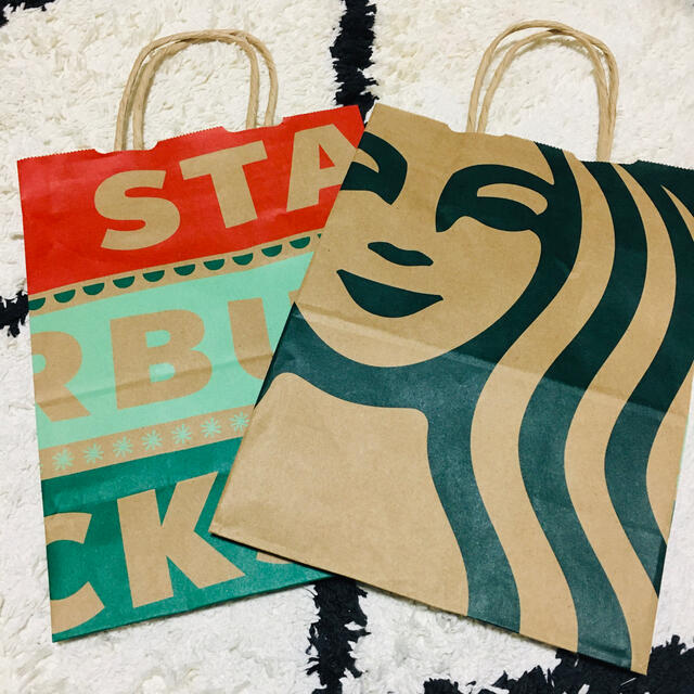 Starbucks Coffee(スターバックスコーヒー)のスタバ◎紙袋 レディースのバッグ(ショップ袋)の商品写真