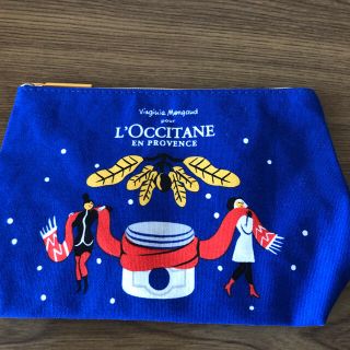 ロクシタン(L'OCCITANE)のロクシタンの限定ポーチ(未使用品)冬季シア(ポーチ)