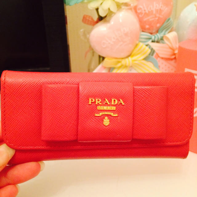 ケンさん様】PRADA プラダ キーケース　ベージュ