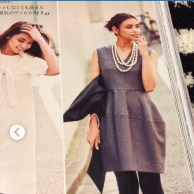 美品 YOKOCHAN Vネックバルーンワンピース 38 - avea.ie