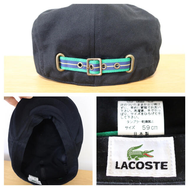 LACOSTE(ラコステ)の風ちゃんさま専用♡ラコステ ハンチング メンズの帽子(ハンチング/ベレー帽)の商品写真
