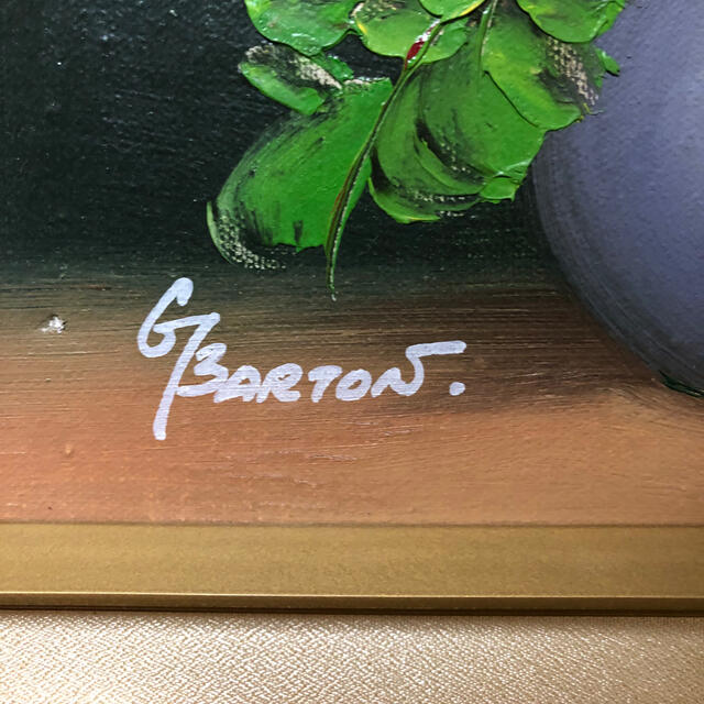 G.BARTON バラの絵画