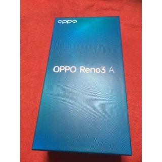 OPPO Reno3 A ホワイトsimフリー(スマートフォン本体)