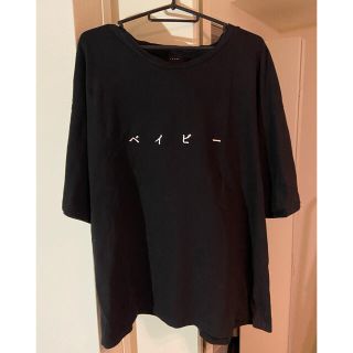 ikumi ベイビーTee ブラック　Tシャツ(Tシャツ(半袖/袖なし))