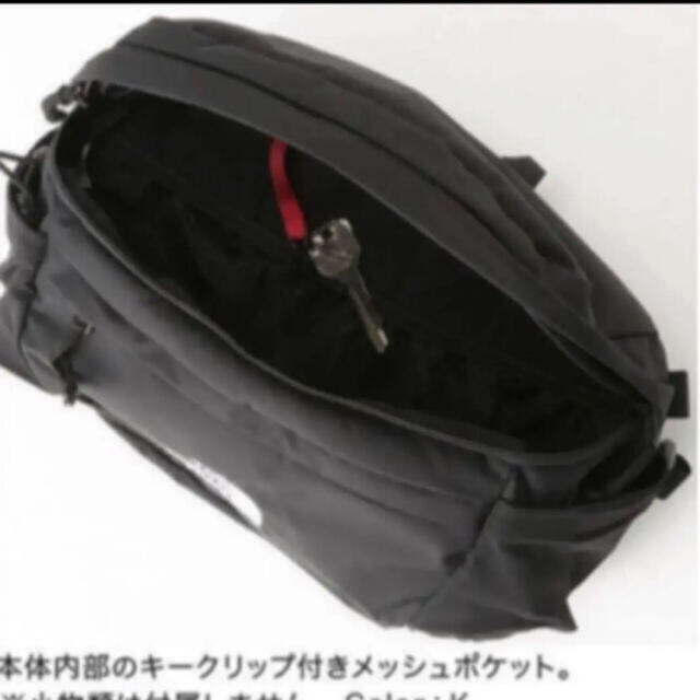 THE NORTH FACE(ザノースフェイス)の【未開封新品】ノースフェイス　ボディーバッグ　5L 黒色　男女兼用　SPINA メンズのバッグ(ボディーバッグ)の商品写真