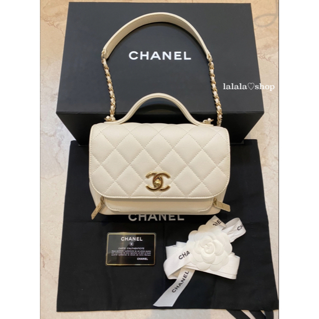 CHANELショルダーバッグ【専用】CHANEL  スモール トップハンドルフラップバッグ