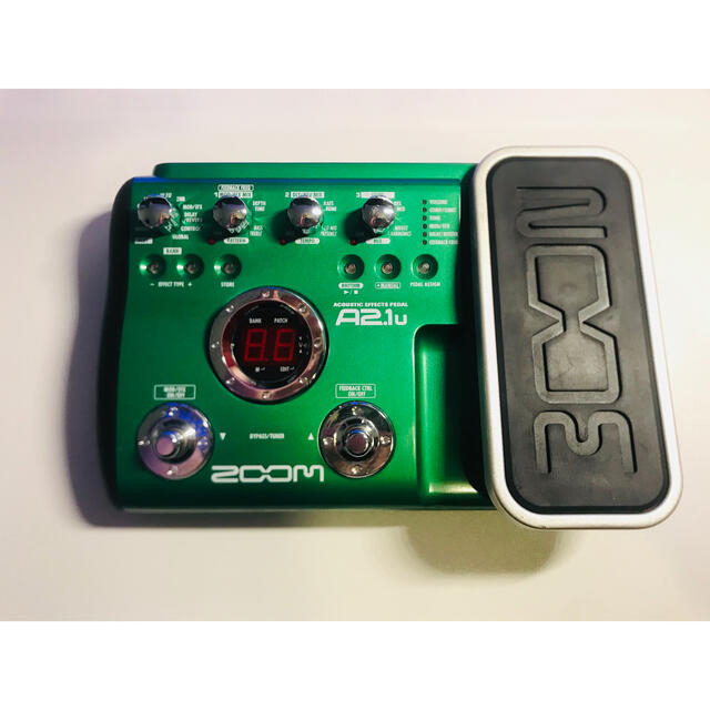 アコースティック　エフェクター　zoom A2.1u