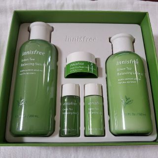 イニスフリー(Innisfree)のイニスフリー グリーンティバランシング スキンケア セット ☆韓国コスメ(化粧水/ローション)