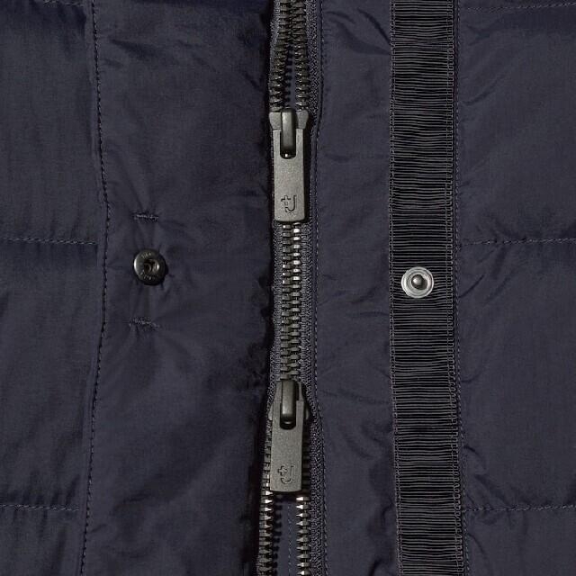 UNIQLO(ユニクロ)のウルトラライトダウンフーデットコート Mサイズ黒 レディースのジャケット/アウター(ダウンコート)の商品写真