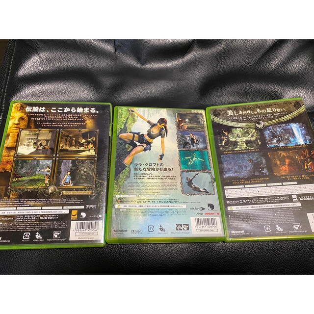 Xbox360(エックスボックス360)のXBOX360 トゥームレイダー3作セット エンタメ/ホビーのゲームソフト/ゲーム機本体(家庭用ゲームソフト)の商品写真