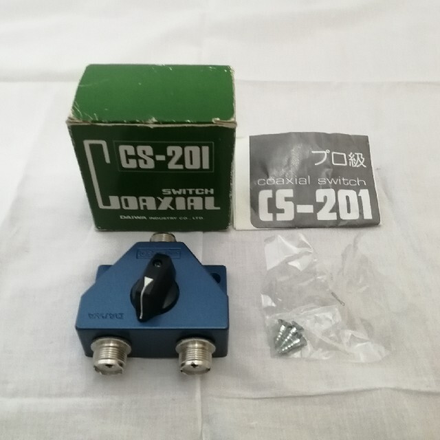 ダイワ CS-401 同軸切替機 アマチュア無線(DAIWA - ダイワ ダイワ CS-401 同軸切替機 アマチュア無線(DAIWA - ダイワ