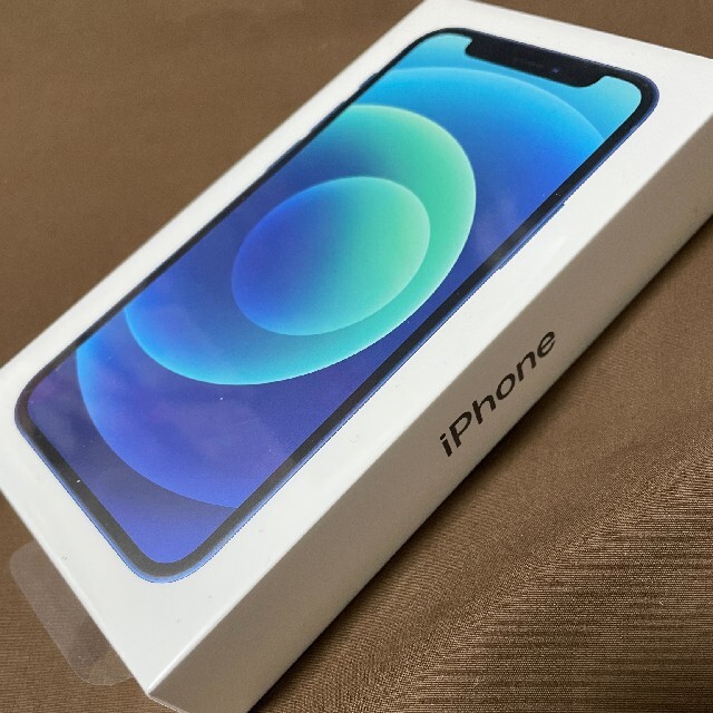 iPhone12 miniブルー 64GB simフリー-