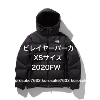 ザノースフェイス(THE NORTH FACE)の2020FW サイズ XS ビレイヤーパーカ パーカー ブラック ノースフェイス(ダウンジャケット)