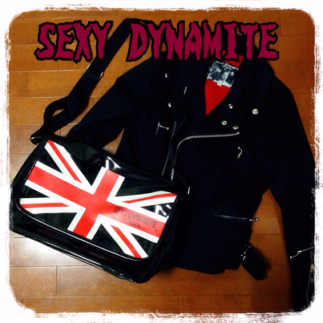 SEXY DYNAMITE(セクシーダイナマイト)の激レア！セクダイ▼ユニオンジャックバッグ レディースのバッグ(ショルダーバッグ)の商品写真