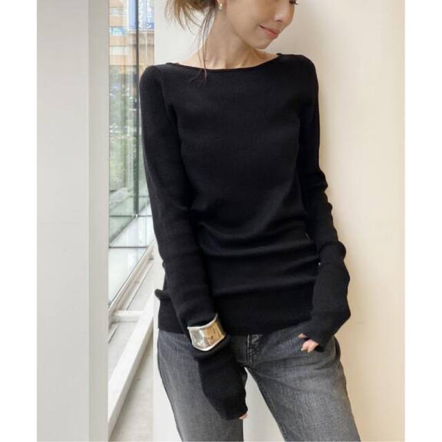 アパルトモン　B/N Rib Knit