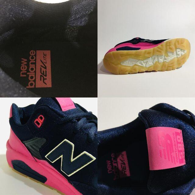 New Balance(ニューバランス)の新品 ニューバランス MRT580UP ネイビー ピンク 28.5cm Y-5 メンズの靴/シューズ(スニーカー)の商品写真