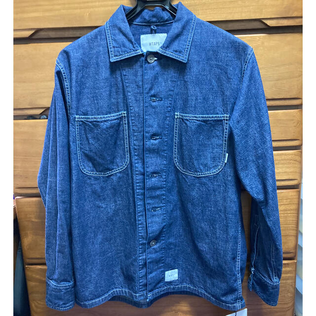 W)taps(ダブルタップス)のタイムセール！20ss MINE LS/SHIRT.COTTON.DENIM  メンズのジャケット/アウター(Gジャン/デニムジャケット)の商品写真