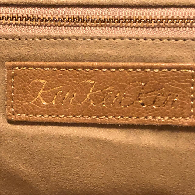 ケンケンケン　チェーンショルダーバッグ　キャメル レディースのバッグ(ショルダーバッグ)の商品写真