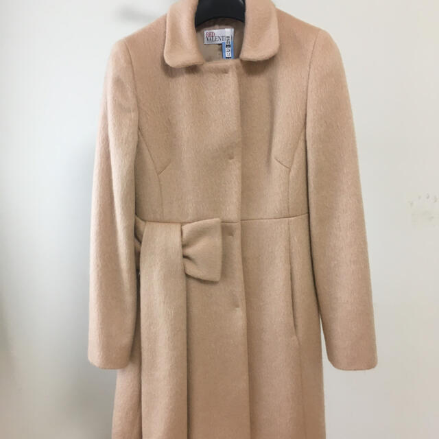 RED VALENTINO レッドバレンティノ おリボンコート ベージュ38 RED VALENTINO レッドバレンティノ おリボンコート ベージュ38