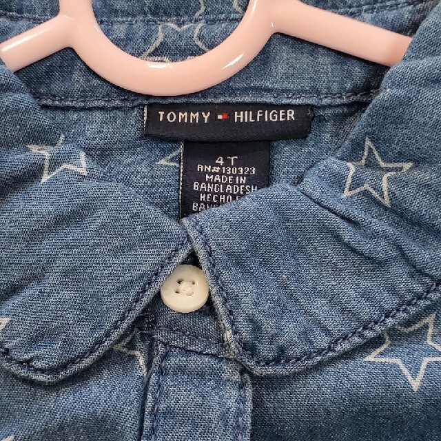 TOMMY HILFIGER(トミーヒルフィガー)の専用！〘 新品・未使用 〙TOMMY HILFIGER セットアップ 4T キッズ/ベビー/マタニティのキッズ服女の子用(90cm~)(Tシャツ/カットソー)の商品写真