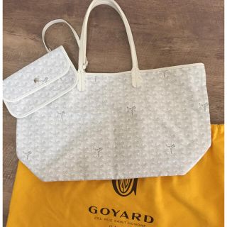 ゴヤール(GOYARD)のGOYARD ゴヤール トートバッグ ホワイト PM(トートバッグ)