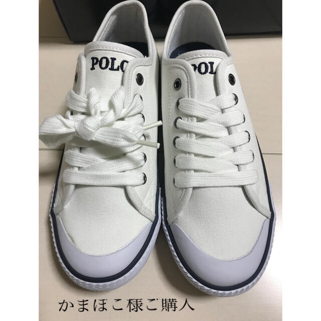 POLO RALPH LAUREN(ポロラルフローレン)の★新品未使用　ポロ ラルフローレン ローカット スニーカー　キャンバス　23.5 レディースの靴/シューズ(スニーカー)の商品写真