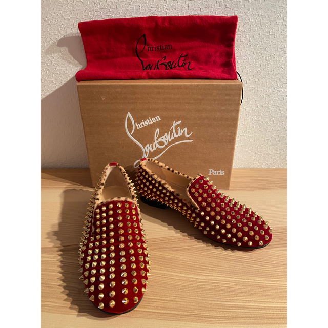 Christian Louboutin(クリスチャンルブタン)のルブタン❣️カッコイイフラットシューズ❣️ レディースの靴/シューズ(ローファー/革靴)の商品写真