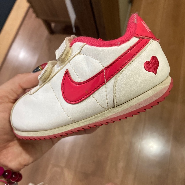 NIKE(ナイキ)のNIKEハチマルさん専用 キッズ/ベビー/マタニティのベビー靴/シューズ(~14cm)(スニーカー)の商品写真