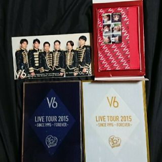 ブイシックス(V6)のV6 DVD 初回限定  A B ｾｯﾄ 2015 SINCE1995 おまけ (アイドルグッズ)