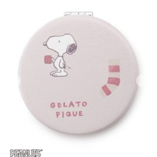 ジェラートピケ(gelato pique)の【新品未使用】【PEANUTS】コンパクトミラー(ミラー)