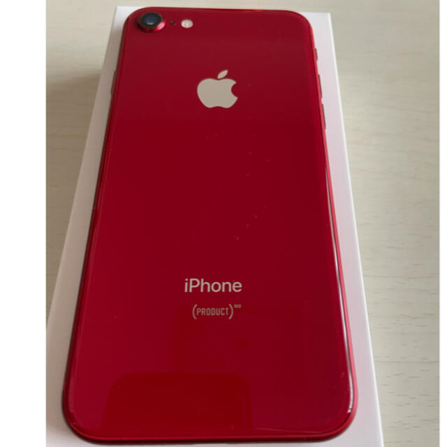 iPhone8 レッド かなりの美品- iPhone8 レッド かなりの美品-