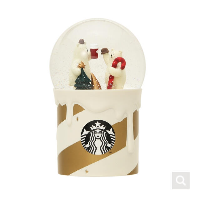 Starbucks Coffee(スターバックスコーヒー)のStarbucks ホリデー 2020 スノードーム キャンドル インテリア/住まい/日用品のインテリア小物(置物)の商品写真