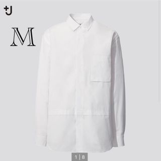 ジルサンダー(Jil Sander)の＋J スーピマコットンオーバーサイズシャツ　Mサイズ　ジルサンダー　UNIQLO(シャツ)