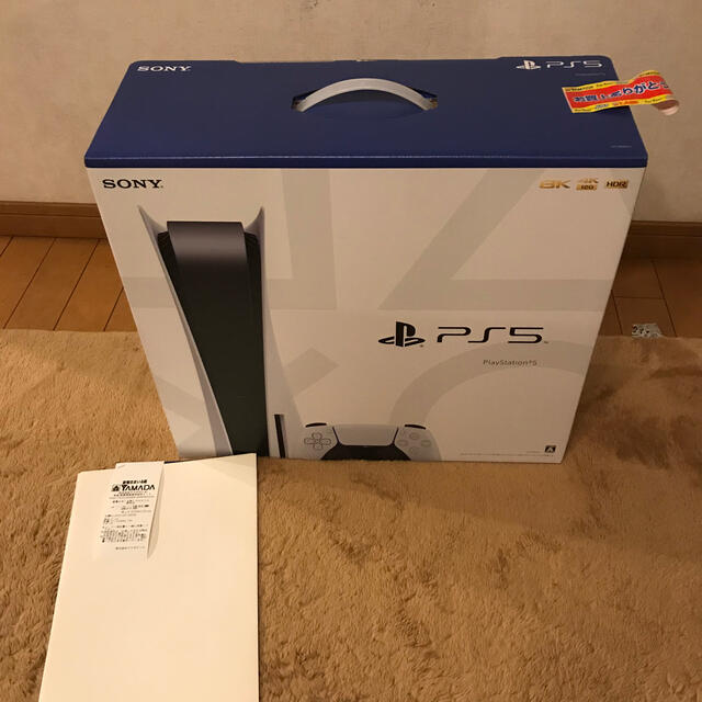 PlayStation - ps5 cfi-1000a01 ディスクドライブ付 新品未使用未開封 値下価格の通販 by 万代's shop