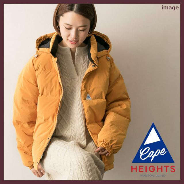 【新品】Cape HEIGHTS LYNDON ダウンジャケット オレンジ系/S