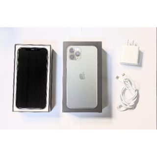 アップル(Apple)の[中古美品] iPhone 11 Pro 64GB ミッドナイトグリーン(スマートフォン本体)