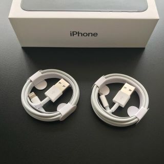 アイフォーン(iPhone)のiPhone 充電器　充電ケーブル　コード　lightning cable(バッテリー/充電器)