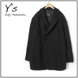 ワイズ(Y's)の【美品】Y's ワイズ ジャケット コート 黒 S(テーラードジャケット)