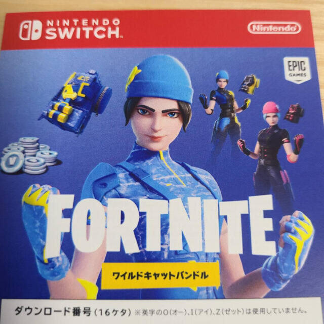 Nintendo Switch Fortnite ワイルドキャットバンドル