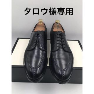 オールデン(Alden)の超希少&美品!オールデン ブラックレザードレスシューズ 27.5cm ALDEN(ドレス/ビジネス)