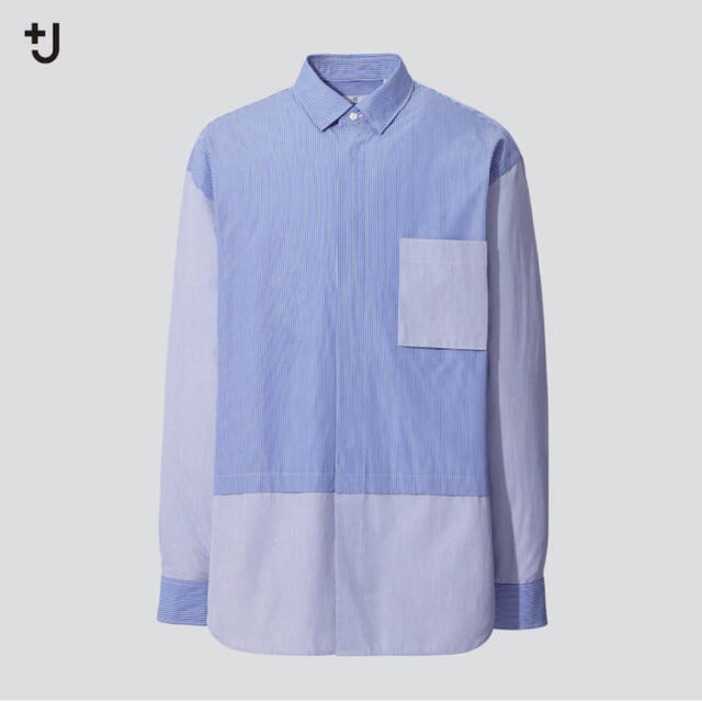 UNIQLO(ユニクロ)のユニクロ＋J スーピマコットン オーバーサイズシャツ  メンズのトップス(シャツ)の商品写真