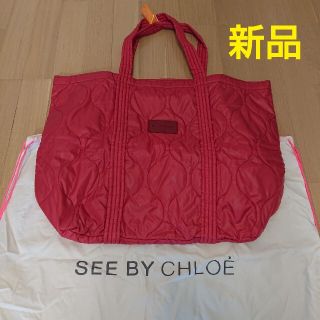 シーバイクロエ(SEE BY CHLOE)の最終出品《新品、難アリ》シーバイクロエ SEE BY CHLOE ナイロン(ショルダーバッグ)