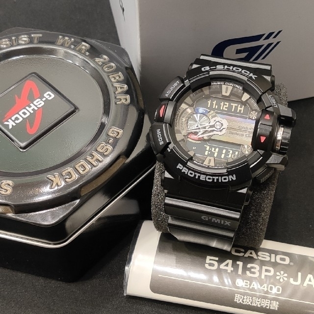 CASIO G-shock GBA-400-1AJF G'MIX