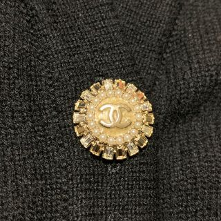 シャネル(CHANEL)の専用です。シャネル　ロングカーディガン　カシミア　黒(カーディガン)