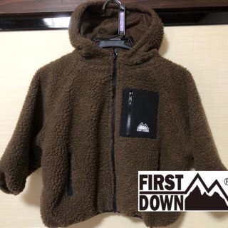 ザノースフェイス(THE NORTH FACE)のファーストダウンボアジャケットパーカー120 フリース(ジャケット/上着)