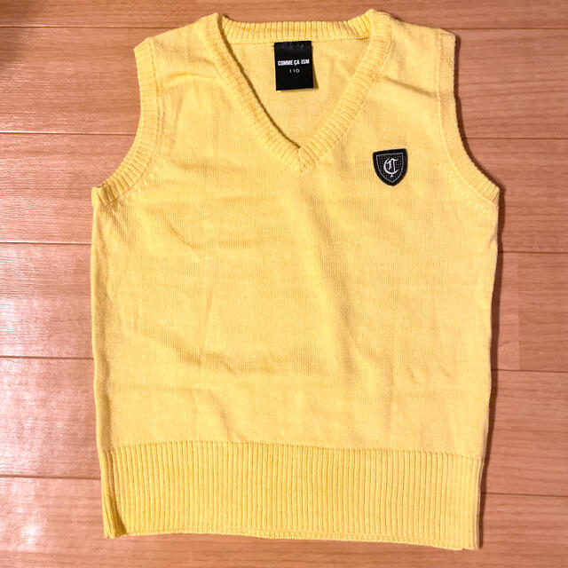 COMME CA ISM(コムサイズム)のCOMME CA ISM  ニットベスト　110 キッズ/ベビー/マタニティのキッズ服男の子用(90cm~)(ニット)の商品写真