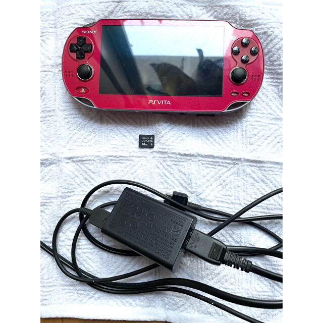 PlayStation vita PCH-1100 レッド 3