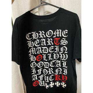 クロムハーツ(Chrome Hearts)のChromhearts クロムハーツ  tシャツ(Tシャツ/カットソー(半袖/袖なし))