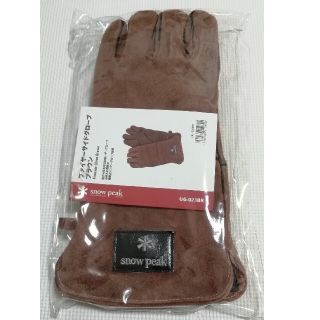 スノーピーク(Snow Peak)の【新品】snow peak ファイヤーサイドグローブ UG-023BR(その他)